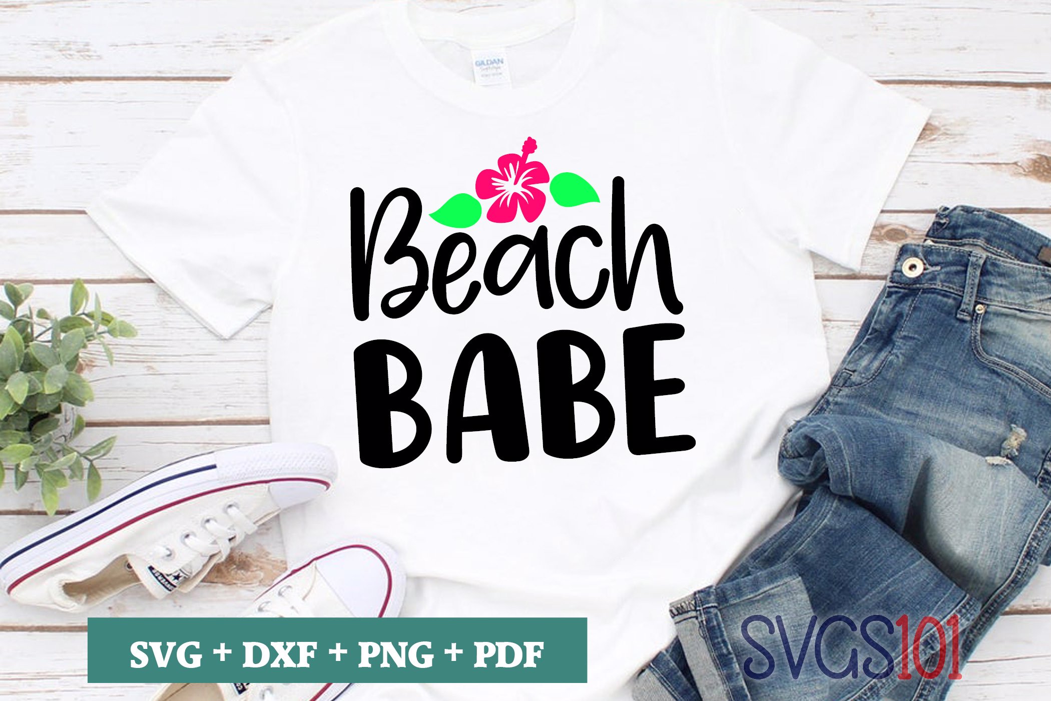 Beach Babe Svg Cuttable File Dxf Eps Png Pdf Svg Cutting File