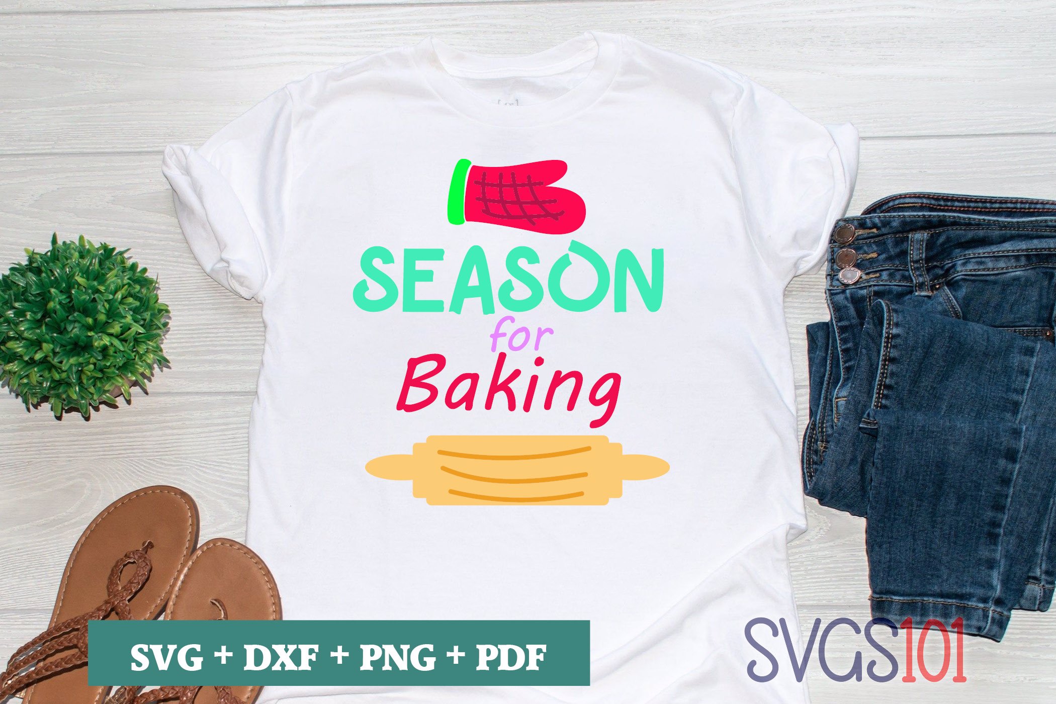 Season For Baking SVG Cuttable file - DXF, EPS, PNG, PDF | SVG Cutting File