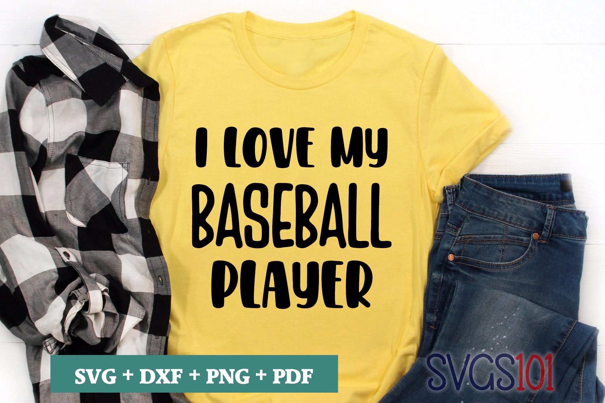 I Love Baseball Player