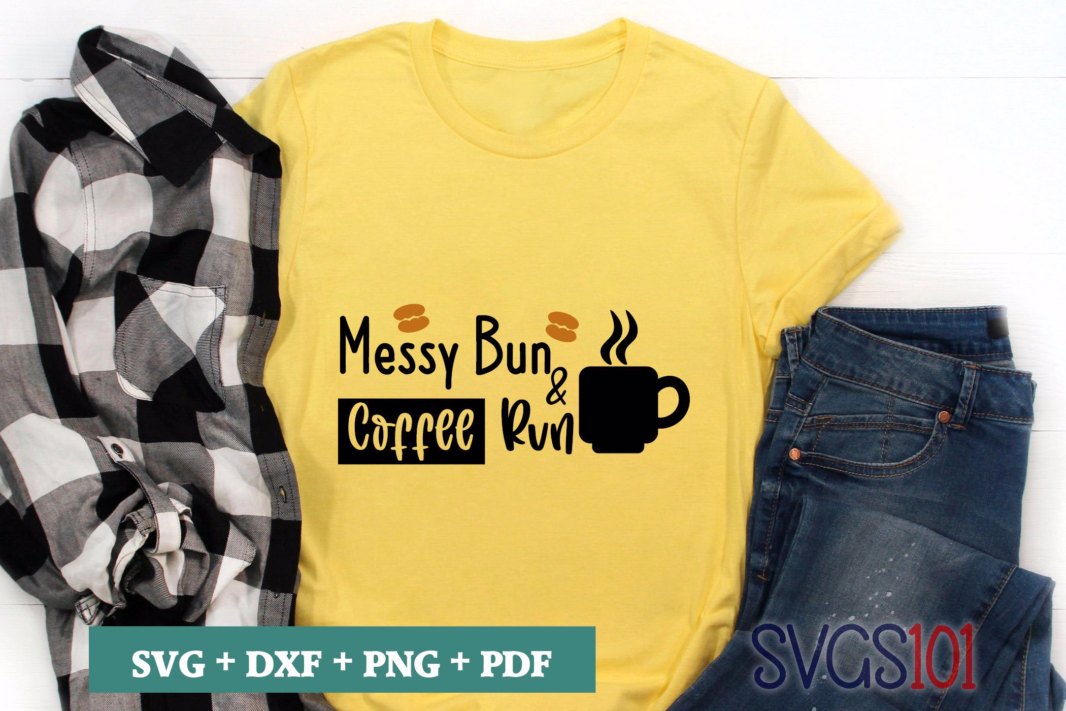 Messy Bun And Coffee Run