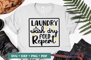 Laundry Wash Dry Fold Repeat