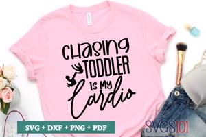 Chasing Toddler Is My Cardio