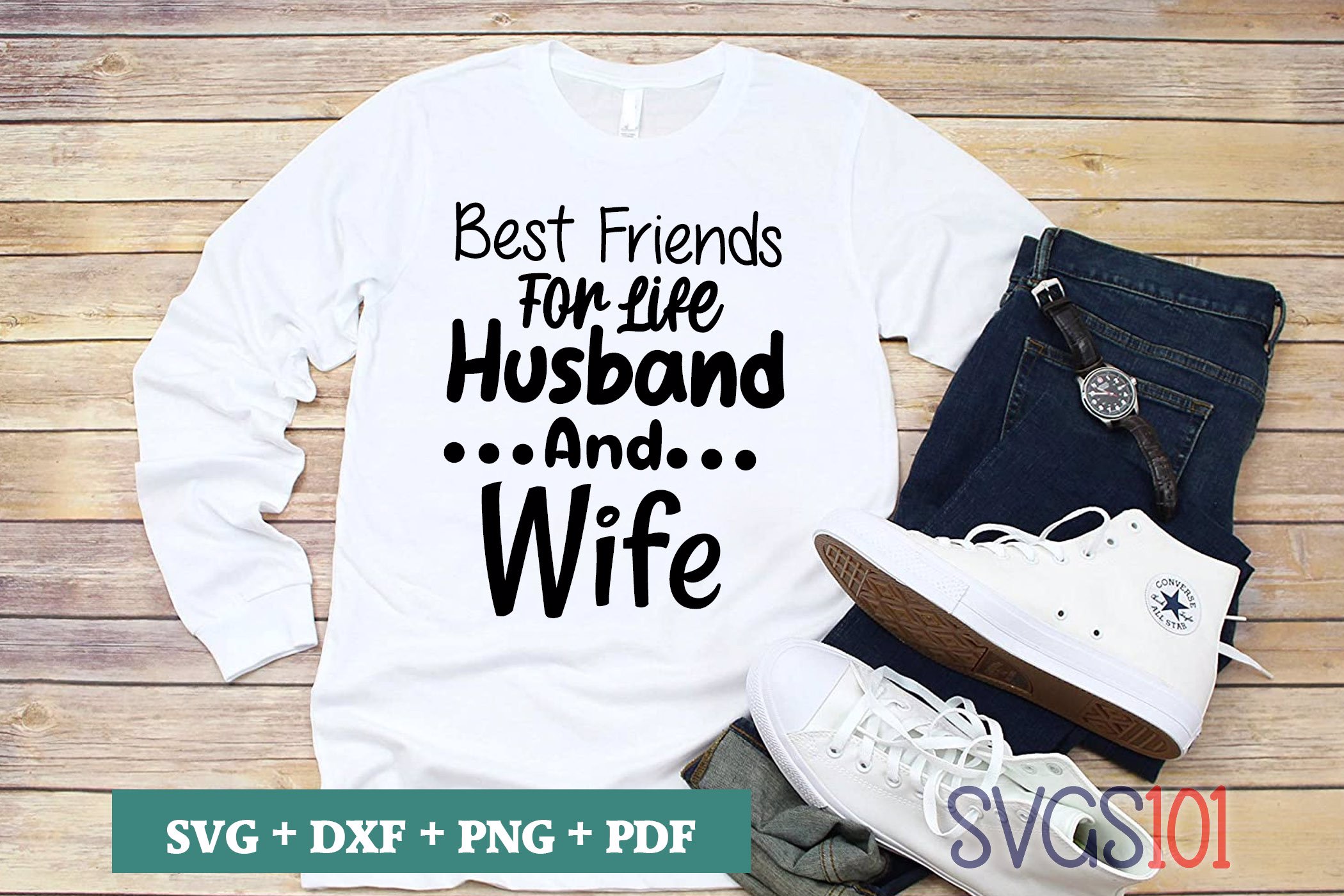 Download Best friends for life husband and wife SVG Cuttable file ...