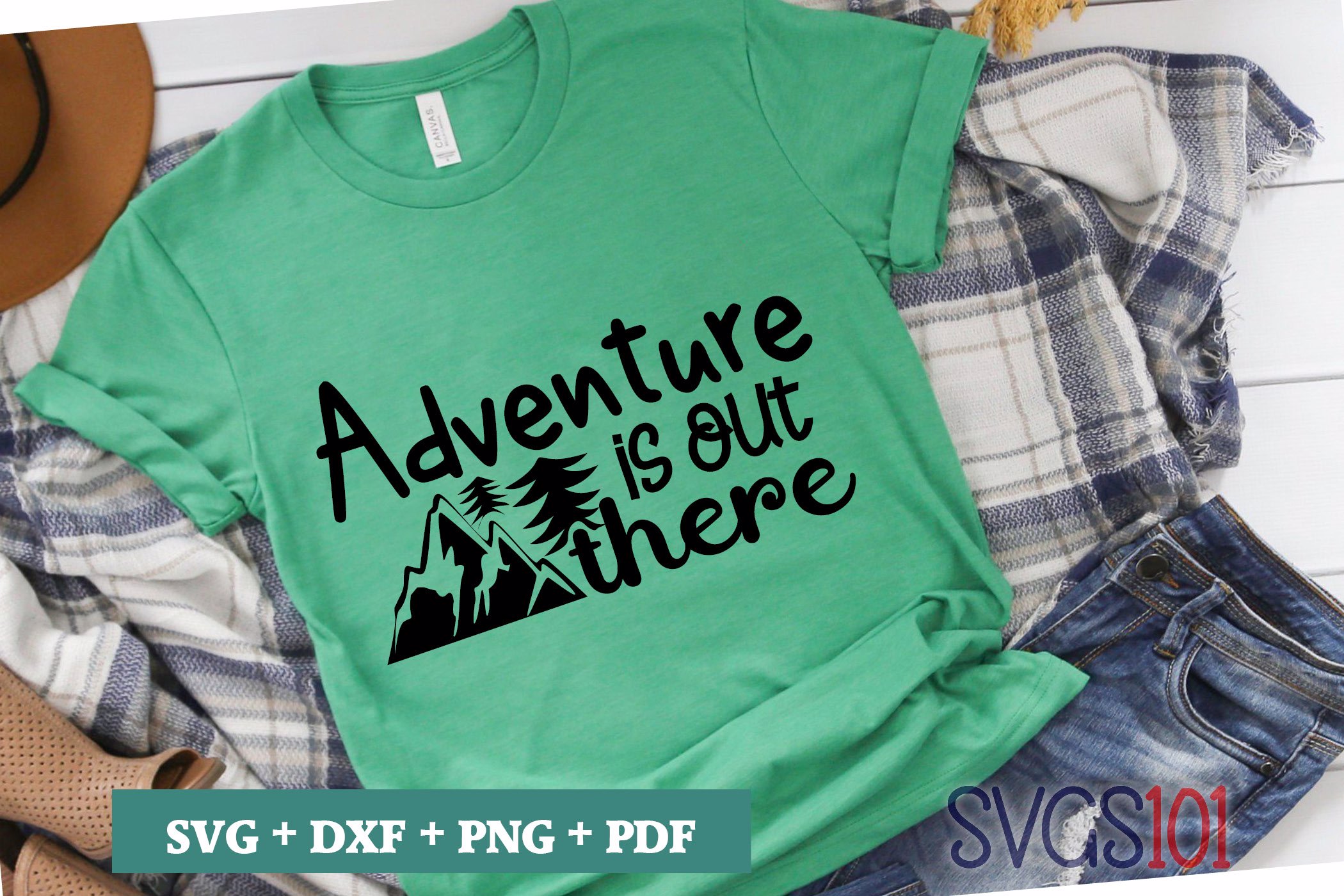Adventure Is Out There SVG Cuttable file - DXF, EPS, PNG, PDF | SVG ...