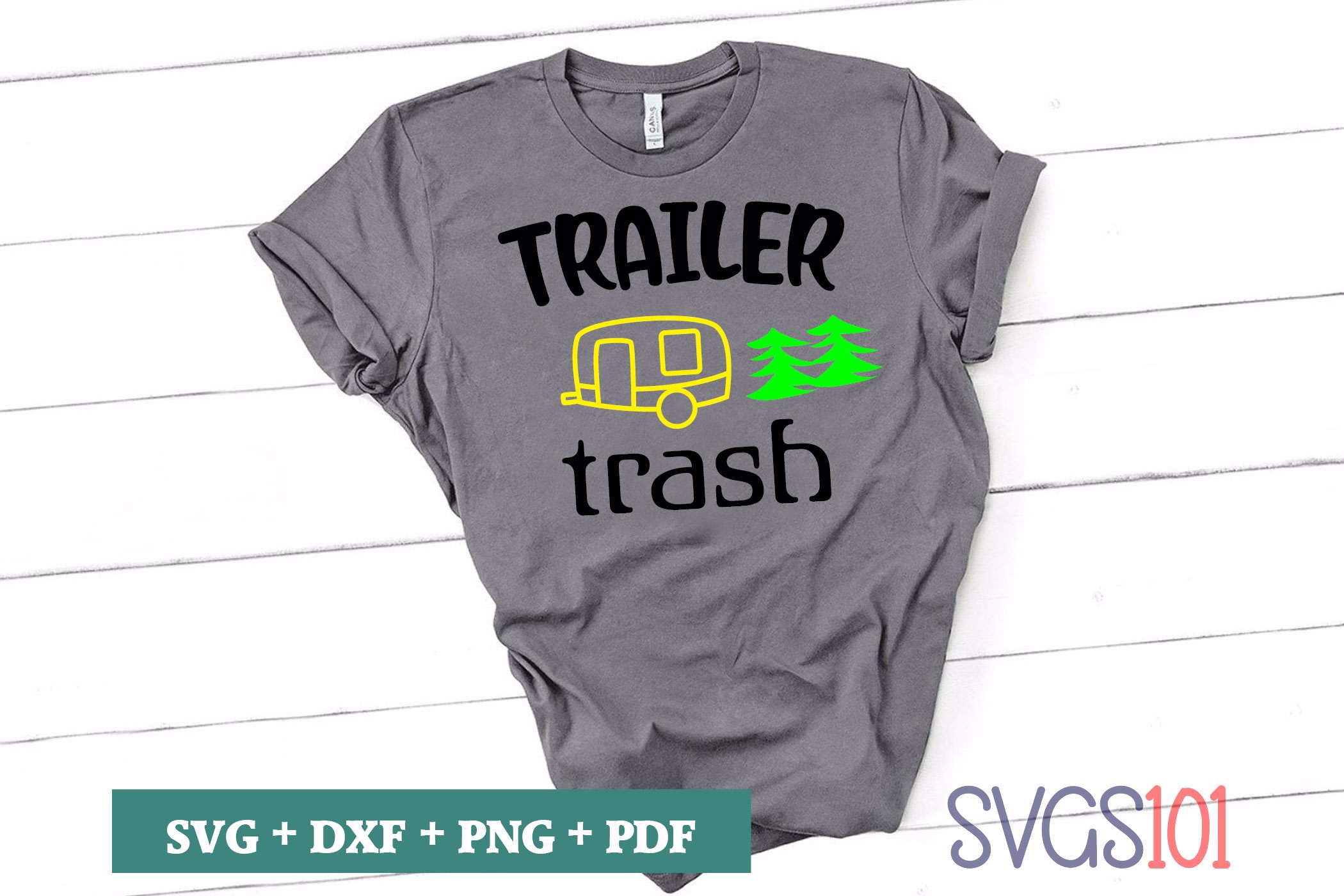 Download Trailer Trash SVG Cuttable file - DXF, EPS, PNG, PDF | SVG ...