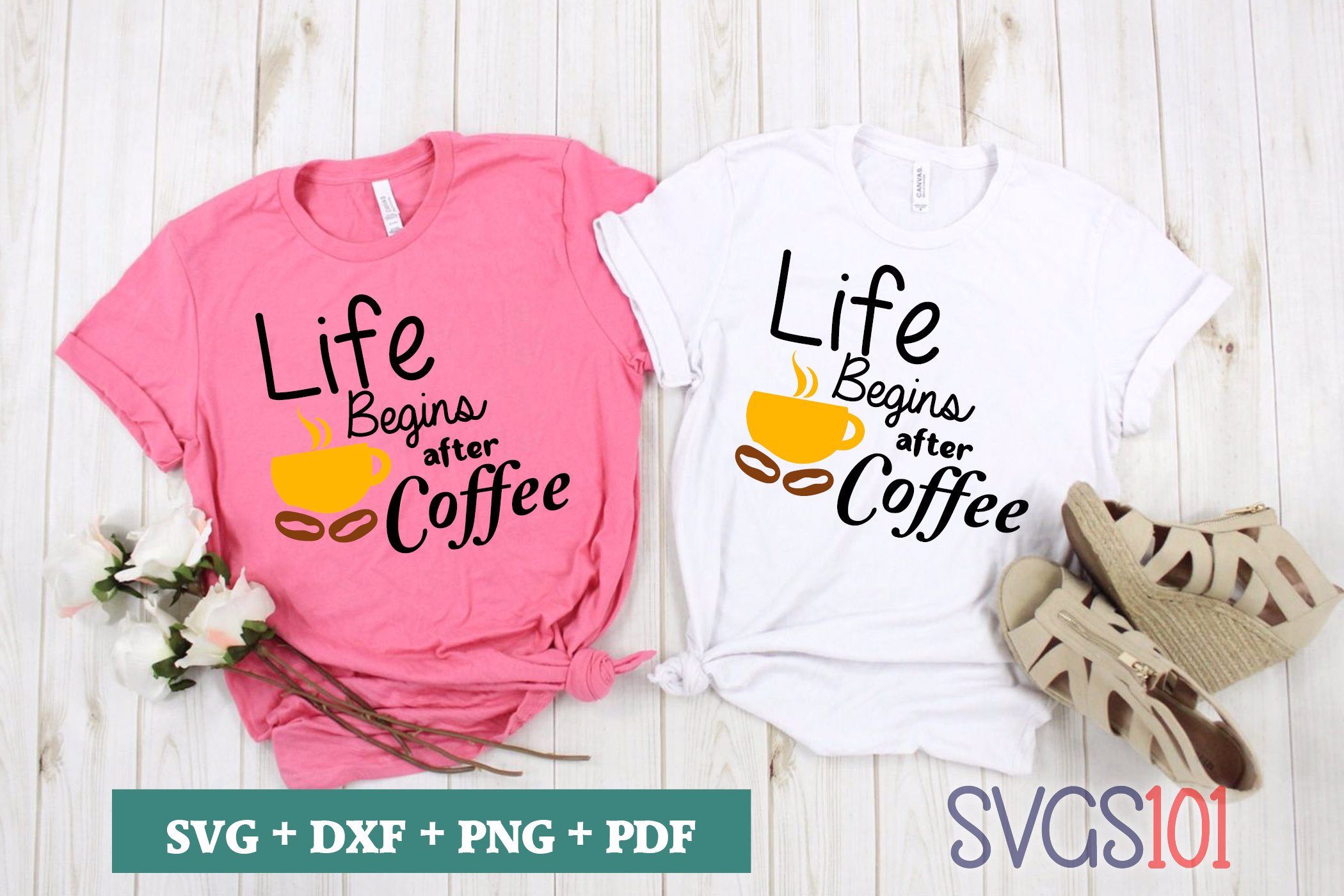 Life Begins After Coffee Svg Cuttable File Dxf Eps Png Pdf Svg Cutting File