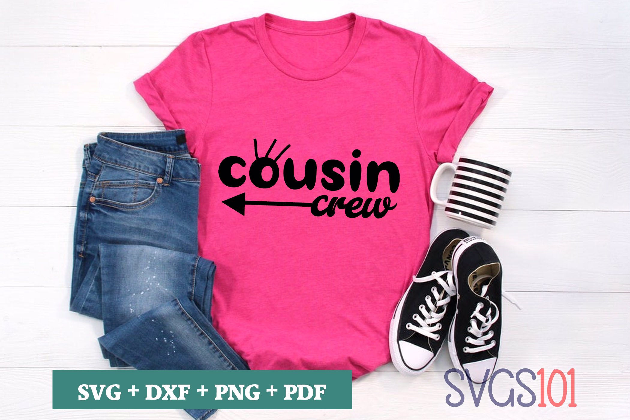Download Cousin Crew SVG Cuttable file - DXF, EPS, PNG, PDF | SVG ...